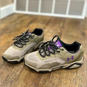 Under Armour Glenrock Low Hiking Shoes womens size 6.5